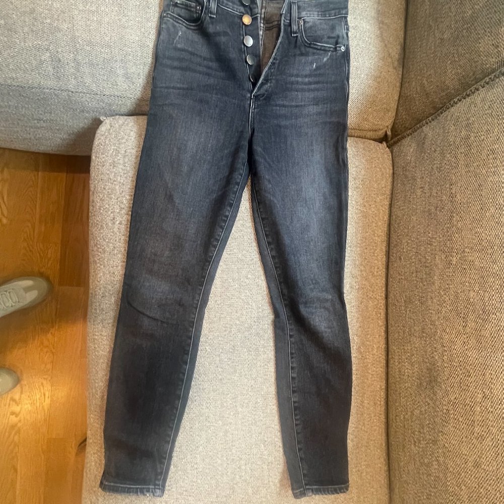 AO.LA by alive + olivia dark denim skinny jeans